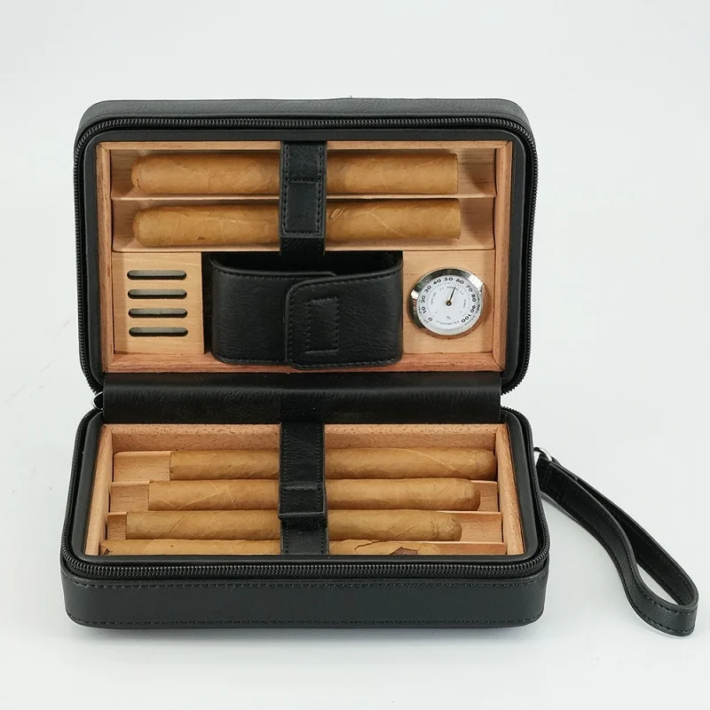 Cigar Box Zipper Pack 6-pack Convenient Cigar Box Cigarette Box Smoking Accessories Cedar Wood Material Set
Cigar Box Zipper Pack 6-pack Convenient Cigar Box Cigarette Box Smoking Accessories Cedar Wood Material Set