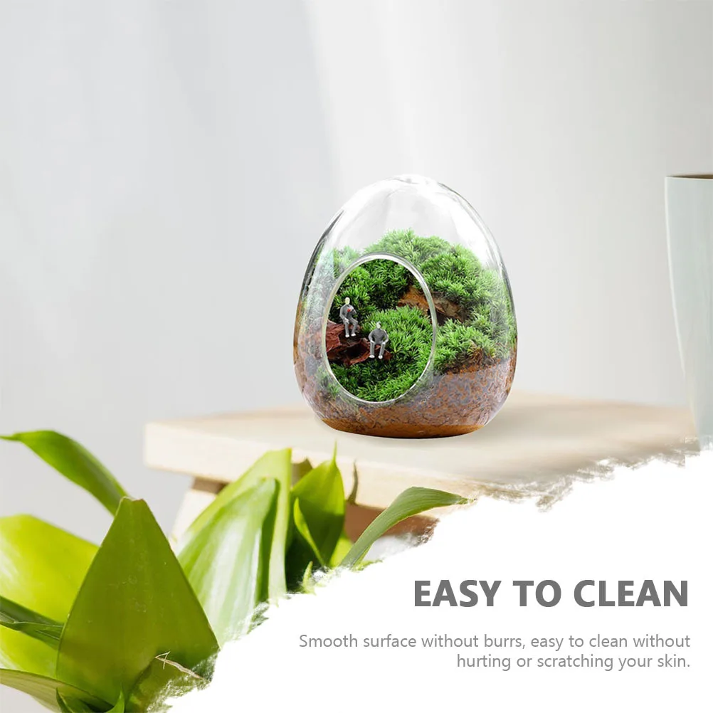 Egg Shaped Micro Landscape Glass Bottle Durable Ecological Bottle DIY Moss Plants Container Terrarium Decorative Ornament
Egg Shaped Micro Landscape Glass Bottle Durable Ecological Bottle DIY Moss Plants Container Terrarium Decorative Ornament