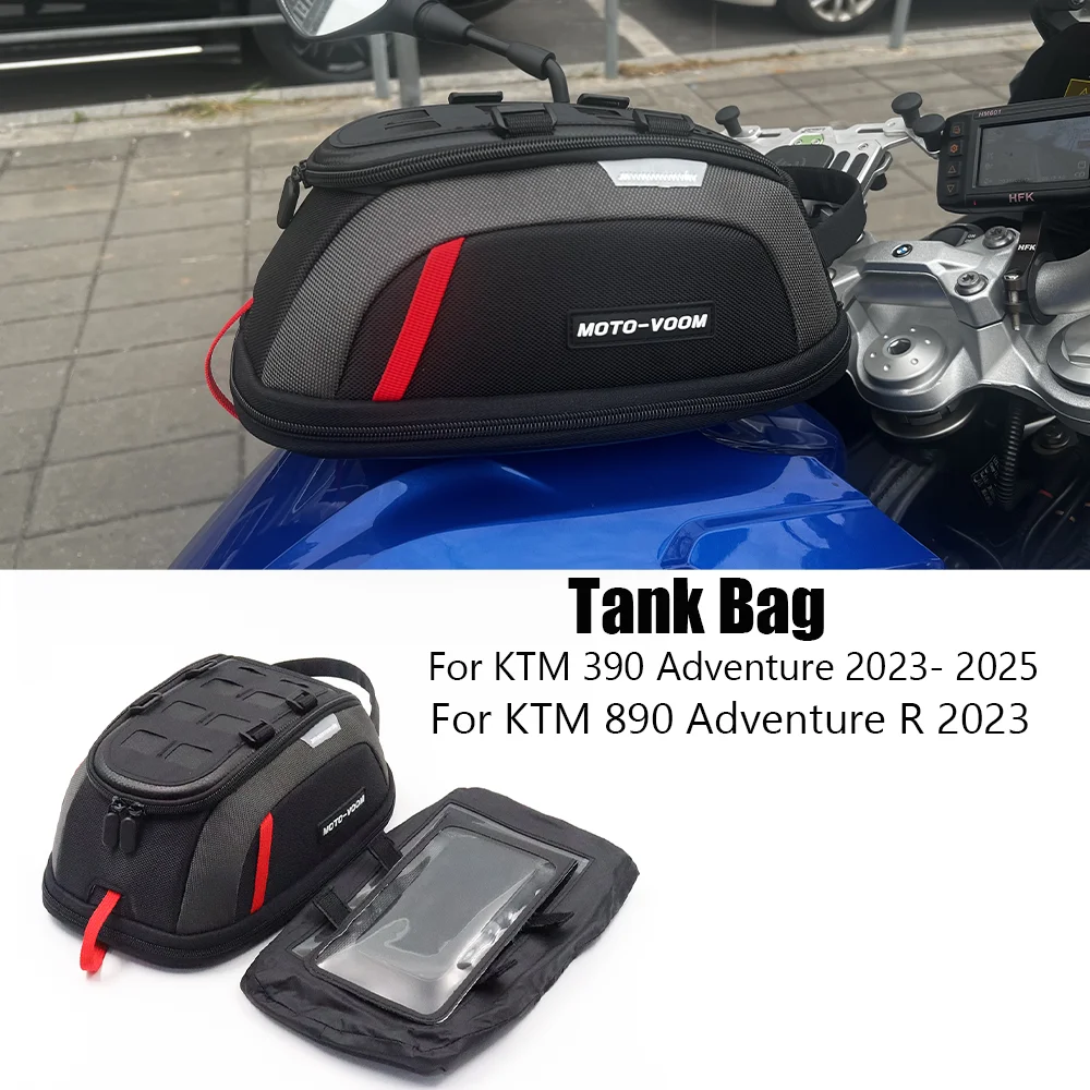Motorcycle Tank Bag For KTM 890 2023 Adventure Portable Card Phone For KTM 390 Adventure 2023- 2025 Tool Bag Black Tank Bag
Motorcycle Tank Bag For KTM 890 2023 Adventure Portable Card Phone For KTM 390 Adventure 2023- 2025 Tool Bag Black Tank Bag