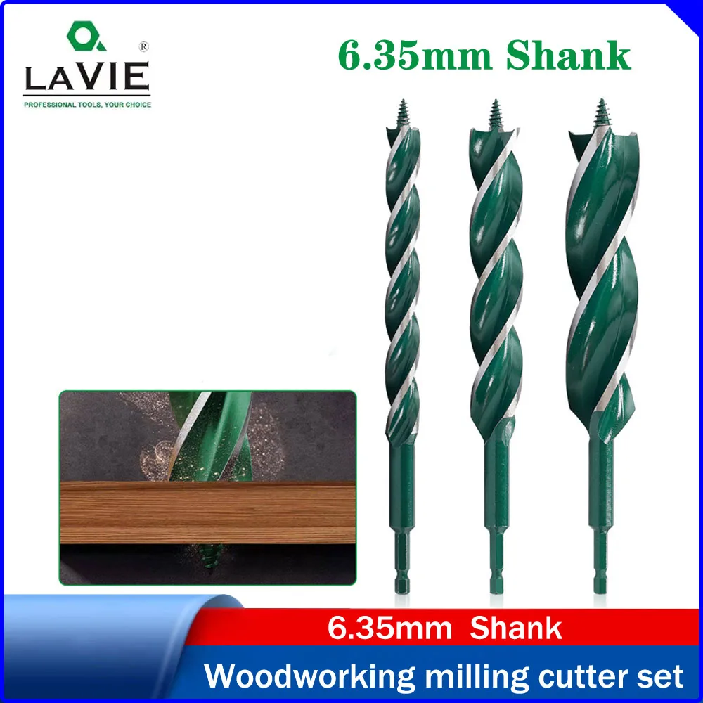 LAVIE 3-Flute Countersink Drill Bit 6-35mm, 155/230mm Length, Electric Tool Accessories for Woodworking & Enlarging Holes
LAVIE 3-Flute Countersink Drill Bit 6-35mm, 155/230mm Length, Electric Tool Accessories for Woodworking & Enlarging Holes