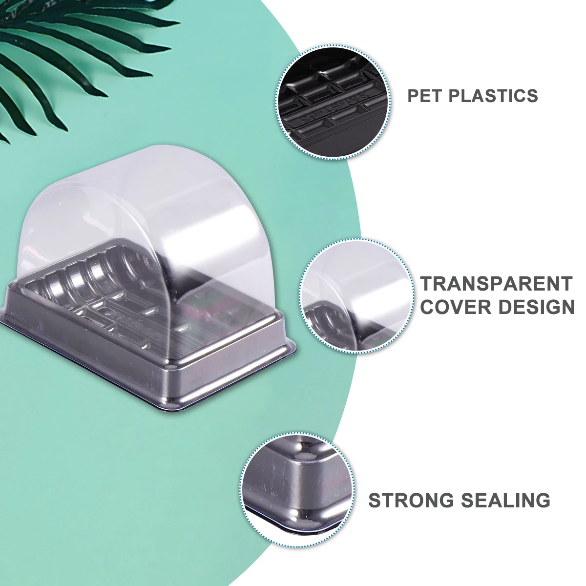 50 Pcs Baked Goods Packaging Boxes Transparent Plastic Food Containers for Storage Cake Snacks Disposable Saver PET Material
50 Pcs Baked Goods Packaging Boxes Transparent Plastic Food Containers for Storage Cake Snacks Disposable Saver PET Material