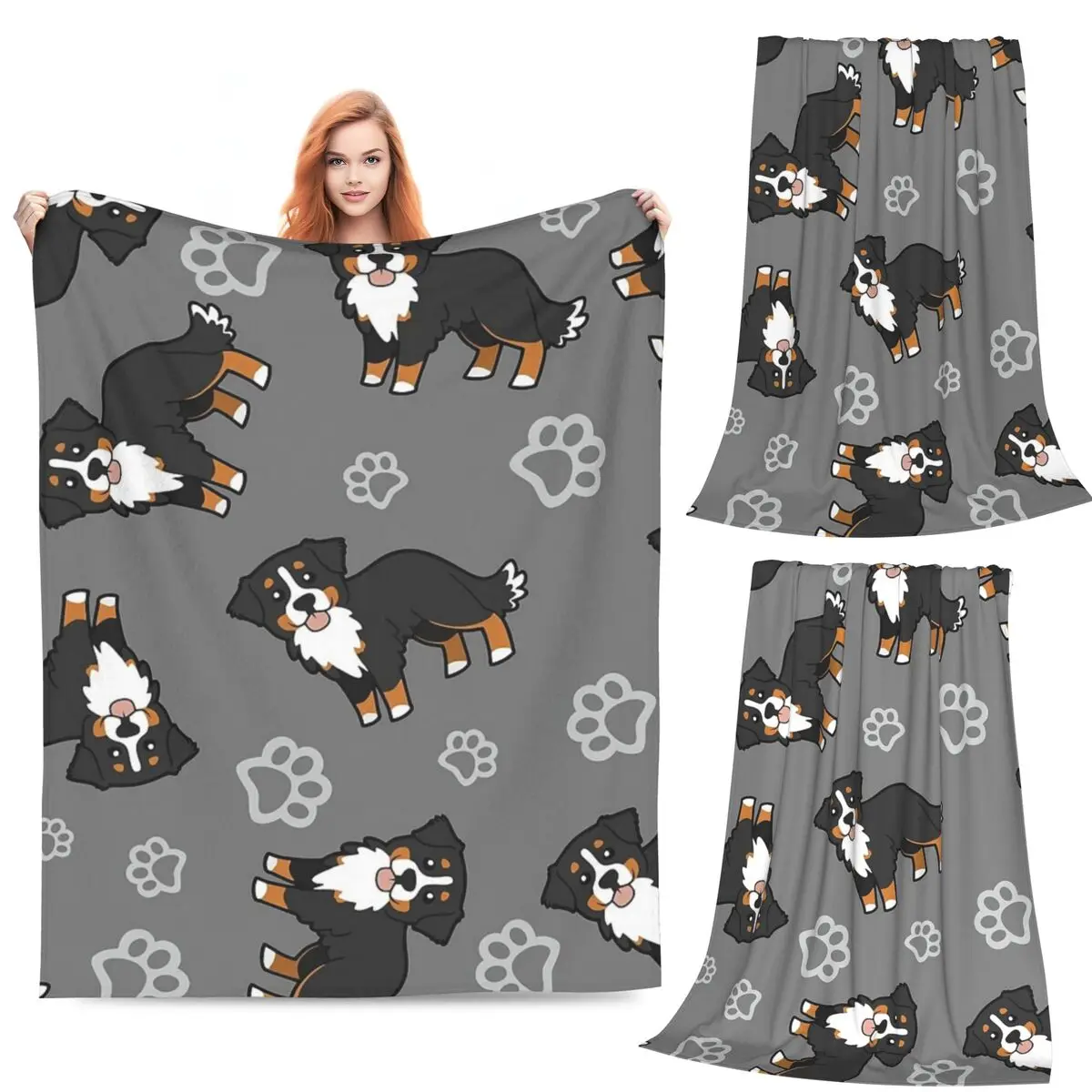 Bernese Mountain Dog Blanket Fleece Sofa Throw Blanket Breathable Throw Blankets for Home Bedroom Office Throws Bedspread Quilt
Bernese Mountain Dog Blanket Fleece Sofa Throw Blanket Breathable Throw Blankets for Home Bedroom Office Throws Bedspread Quilt