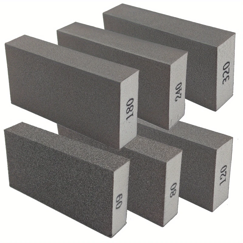 6Pcs Set Sanding Sponges 60 80 120 180 220 320 Grit Sander Sponges for Metal Coarse Medium Fine Grit Sand Paper Brick Sanding Blocks for Wood 6 Pack
6Pcs Set Sanding Sponges 60 80 120 180 220 320 Grit Sander Sponges for Metal Coarse Medium Fine Grit Sand Paper Brick Sanding Blocks for Wood 6 Pack
