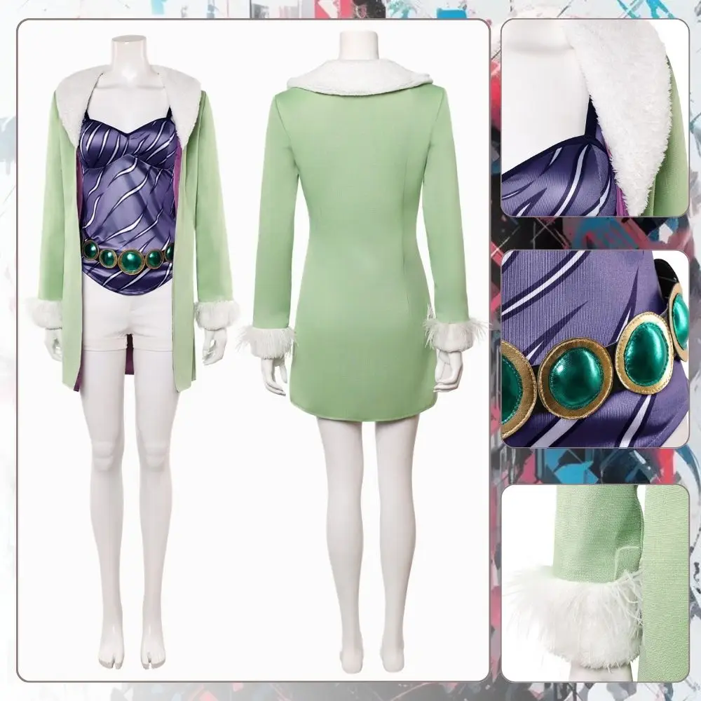 Wednesday Cosplay Live Action Costume Disguise for Adult Women Jacket Coat Pants Belt Roleplay Outfits Halloween Carnival Suit
Wednesday Cosplay Live Action Costume Disguise for Adult Women Jacket Coat Pants Belt Roleplay Outfits Halloween Carnival Suit