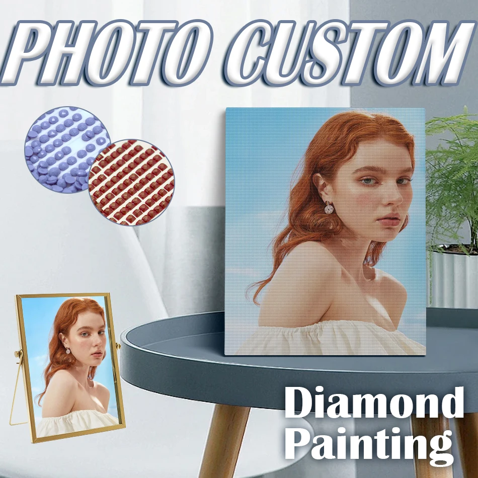 GATYZTORY Photo Custom Diamond Painting 5D Full Square Diamond Embroidery Picture Rhinestone Cross Stitch Kit Mosaic Home Decor
GATYZTORY Photo Custom Diamond Painting 5D Full Square Diamond Embroidery Picture Rhinestone Cross Stitch Kit Mosaic Home Decor