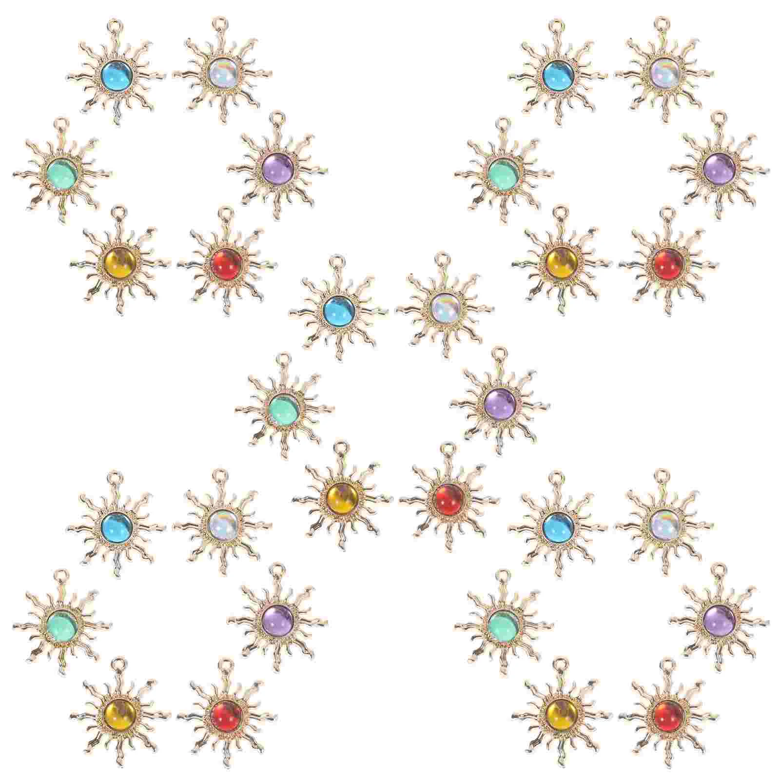 30 Pcs Pendant Flower Shaped Charms DIY Earrings Accessories Vintage Decor Alloy Hanging Pendants Glass Jewelry
30 Pcs Pendant Flower Shaped Charms DIY Earrings Accessories Vintage Decor Alloy Hanging Pendants Glass Jewelry