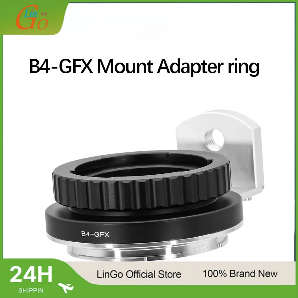 LinGo B4-GFX Mount Adapter Ring For B4 2/3" Mount Lens For Fuji G Mount Camera GFX50S GFX50R GFX100 Lens Adapter Ring
LinGo B4-GFX Mount Adapter Ring For B4 2/3" Mount Lens For Fuji G Mount Camera GFX50S GFX50R GFX100 Lens Adapter Ring