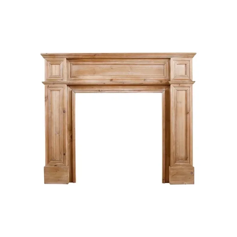 American retro log fireplace, wooden decorative cabinet, wedding photo props, living room rack, homestay entrance table
American retro log fireplace, wooden decorative cabinet, wedding photo props, living room rack, homestay entrance table