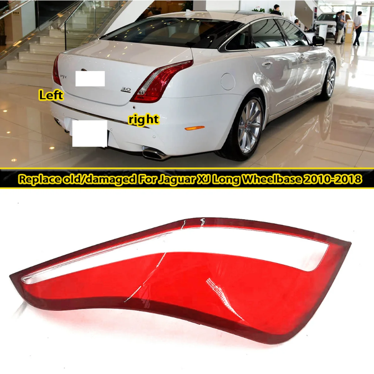 Taillight Turn Signal Protection Cover Plexiglass Guard For Jaguar XJ XJL 2010-2018 Car Reverse Turn Signal Light Shell
Taillight Turn Signal Protection Cover Plexiglass Guard For Jaguar XJ XJL 2010-2018 Car Reverse Turn Signal Light Shell