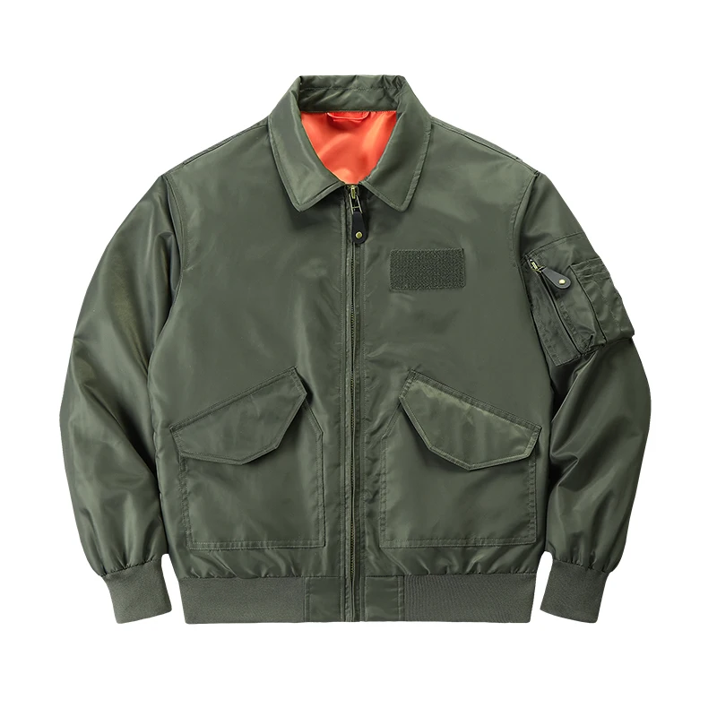 Vintage Style Jacket Simple Men's Casual Jacket Autumn Windproof Zipper Classic Flying Suit Men's Stand Collar Jacket
Vintage Style Jacket Simple Men's Casual Jacket Autumn Windproof Zipper Classic Flying Suit Men's Stand Collar Jacket
