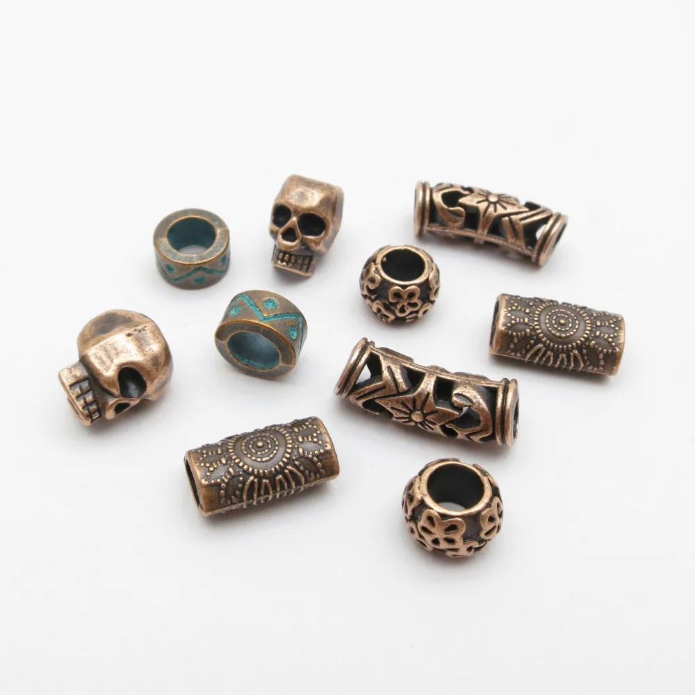 10 шт., красные медные бусины, коса для волос, бусины для дредов, бусины-разделители, череп, цветок, узор для изготовления ювелирных изделий, аксессуары
10 шт., красные медные бусины, коса для волос, бусины для дредов, бусины-разделители, череп, цветок, узор для изготовления ювелирных изделий, аксессуары 