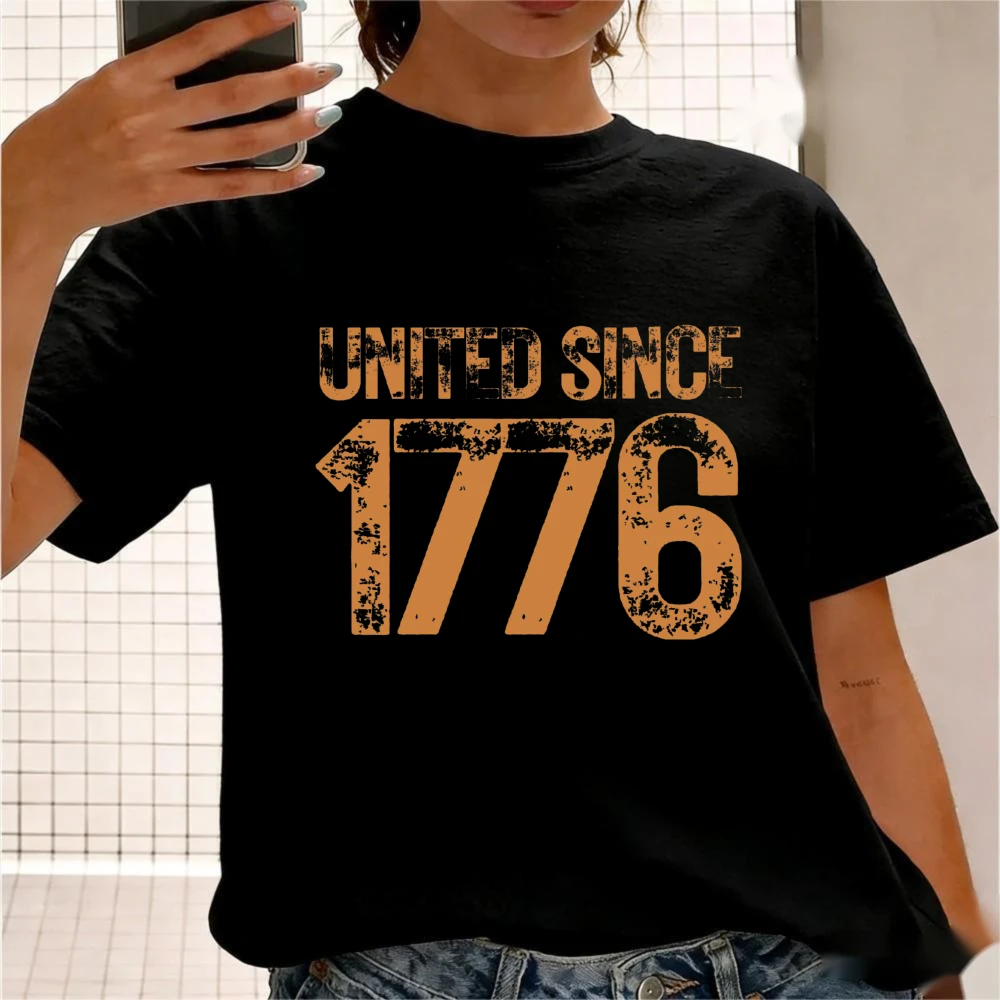 1776 American Pride Patriotic Shirt Independence Day Tee UNITED SINCE 1776 T-shirt July 4th Men Women Unisex Retro Style Tshirt
1776 American Pride Patriotic Shirt Independence Day Tee UNITED SINCE 1776 T-shirt July 4th Men Women Unisex Retro Style Tshirt