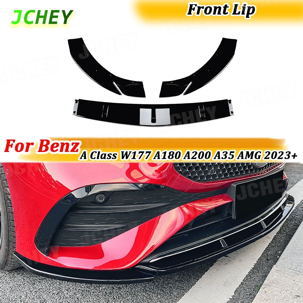 JCHEY ABS автомобильный передний бампер, спойлер для подбородка, комплекты кузова для Benz A Class W177 A180 A200 A35 AMG 2023+, удлинение переднего бампера
JCHEY ABS автомобильный передний бампер, спойлер для подбородка, комплекты кузова для Benz A Class W177 A180 A200 A35 AMG 2023+, удлинение переднего бампера