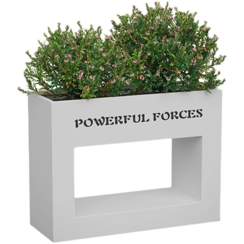 *Custom Wrought Iron Square Flower Bed Trough Creative Outdoor Flower Pot Combination Street Partition Fence for Powder Coated
*Custom Wrought Iron Square Flower Bed Trough Creative Outdoor Flower Pot Combination Street Partition Fence for Powder Coated