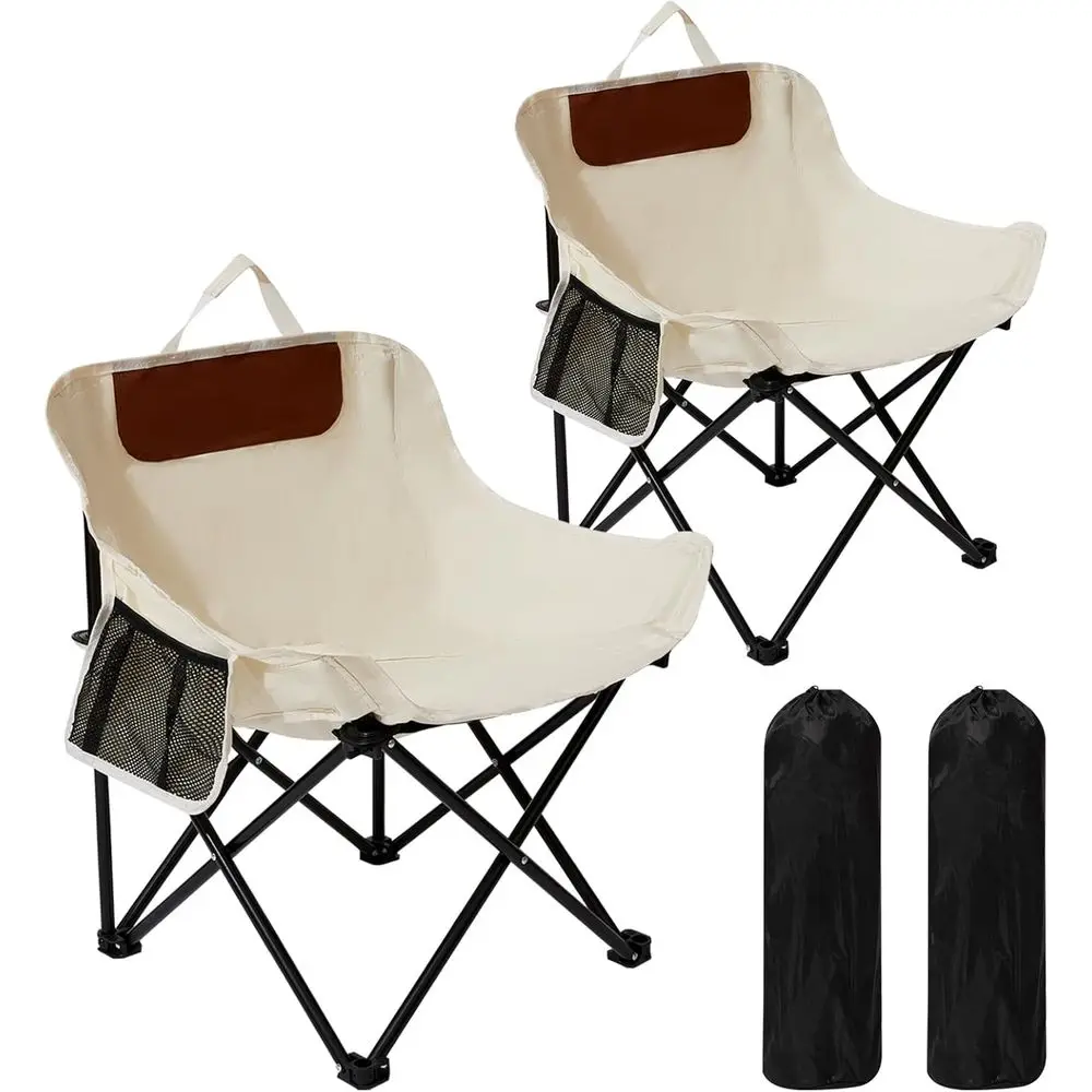 Compact Lightweight Outdoor Camping Chair with Carrying Bag for Travel, Beach, Picnic, Fishing, Hiking (Beige)
Compact Lightweight Outdoor Camping Chair with Carrying Bag for Travel, Beach, Picnic, Fishing, Hiking (Beige)
