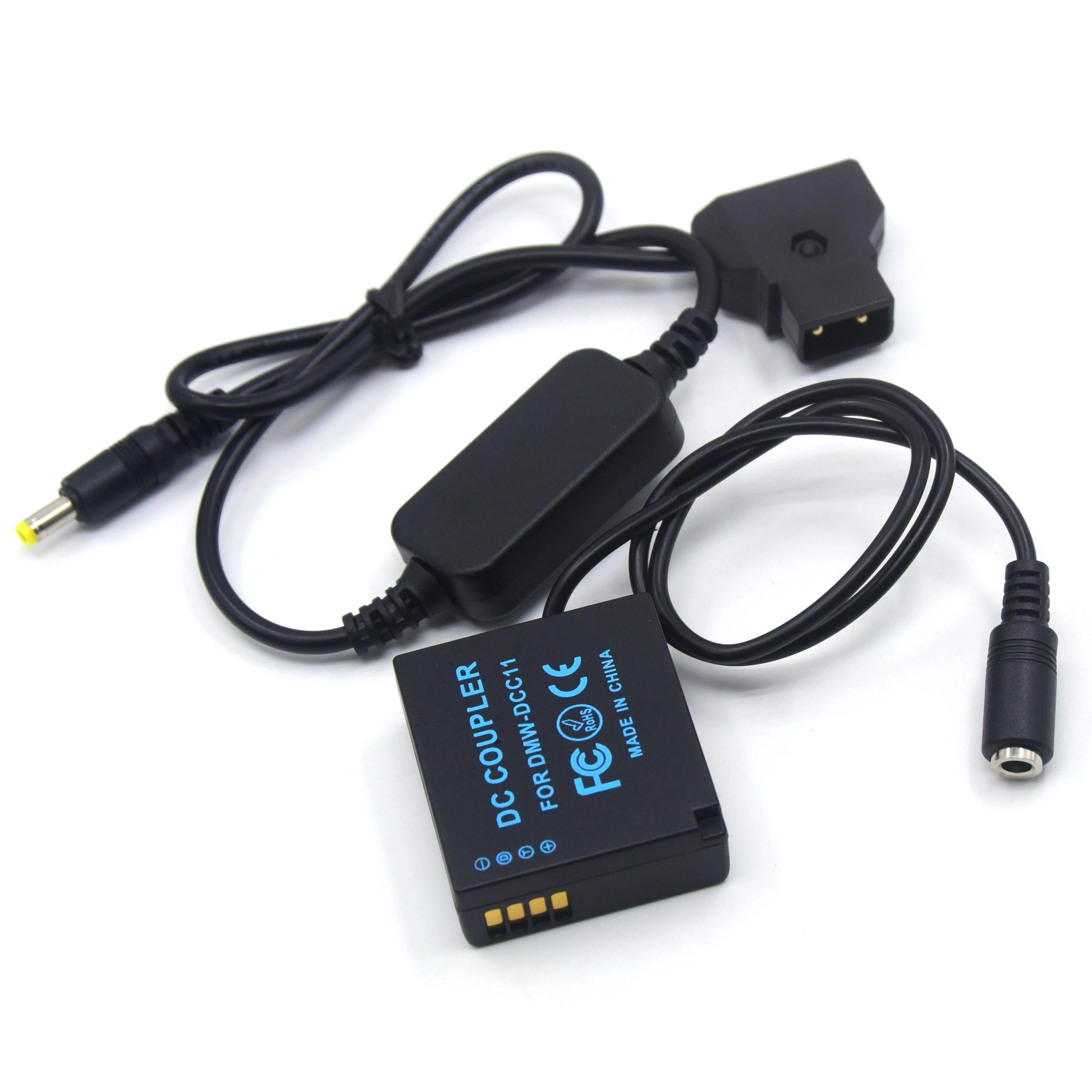 DCC11 DC Coupler D-TAP Понижающий кабель питания + DMW-BLG10 BLE9 Манекен аккумулятора для lumix GF5 GF6 GX80 GX85 GX7 Mark II ZS60 TZ85 
DCC11 DC Coupler D-TAP Понижающий кабель питания + DMW-BLG10 BLE9 Манекен аккумулятора для lumix GF5 GF6 GX80 GX85 GX7 Mark II ZS60 TZ85