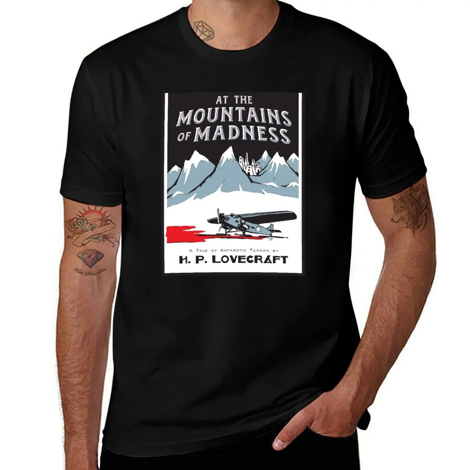 At the Mountains of Madness T-Shirt man t shirt cotton high quality man t shirt designer
At the Mountains of Madness T-Shirt man t shirt cotton high quality man t shirt designer