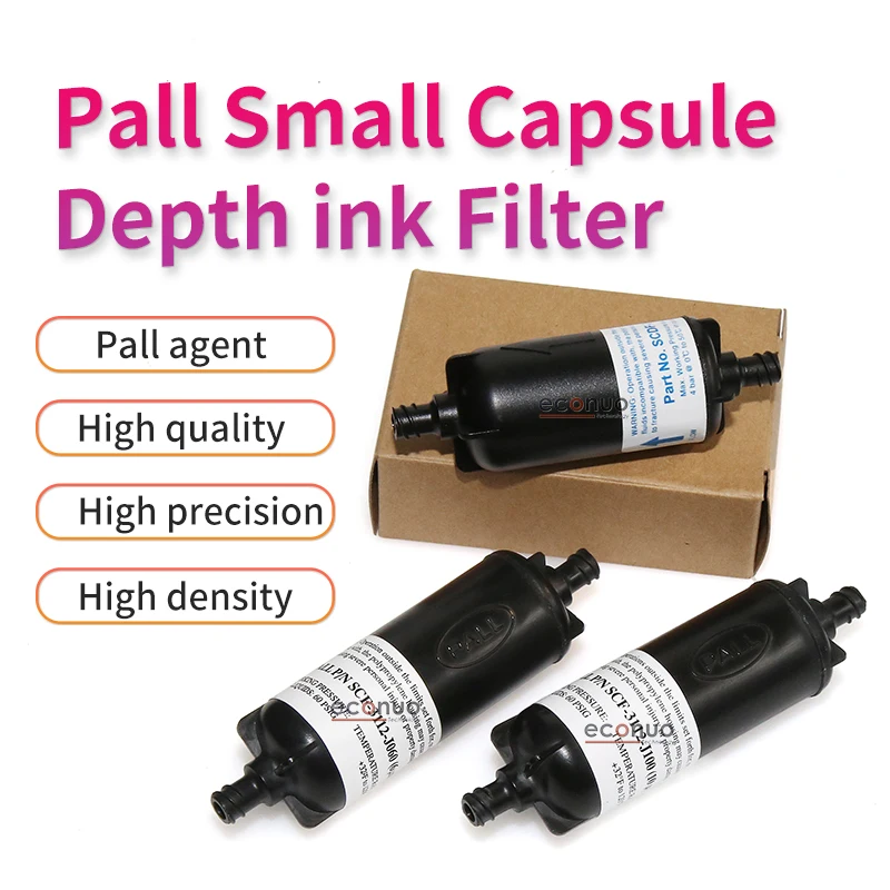 Original Pall Capsule Filter SCF-3112-J060 6U SCF-3112-J100 10U SCDF-2112-JCE 10U for Solvent Printer
Original Pall Capsule Filter SCF-3112-J060 6U SCF-3112-J100 10U SCDF-2112-JCE 10U for Solvent Printer