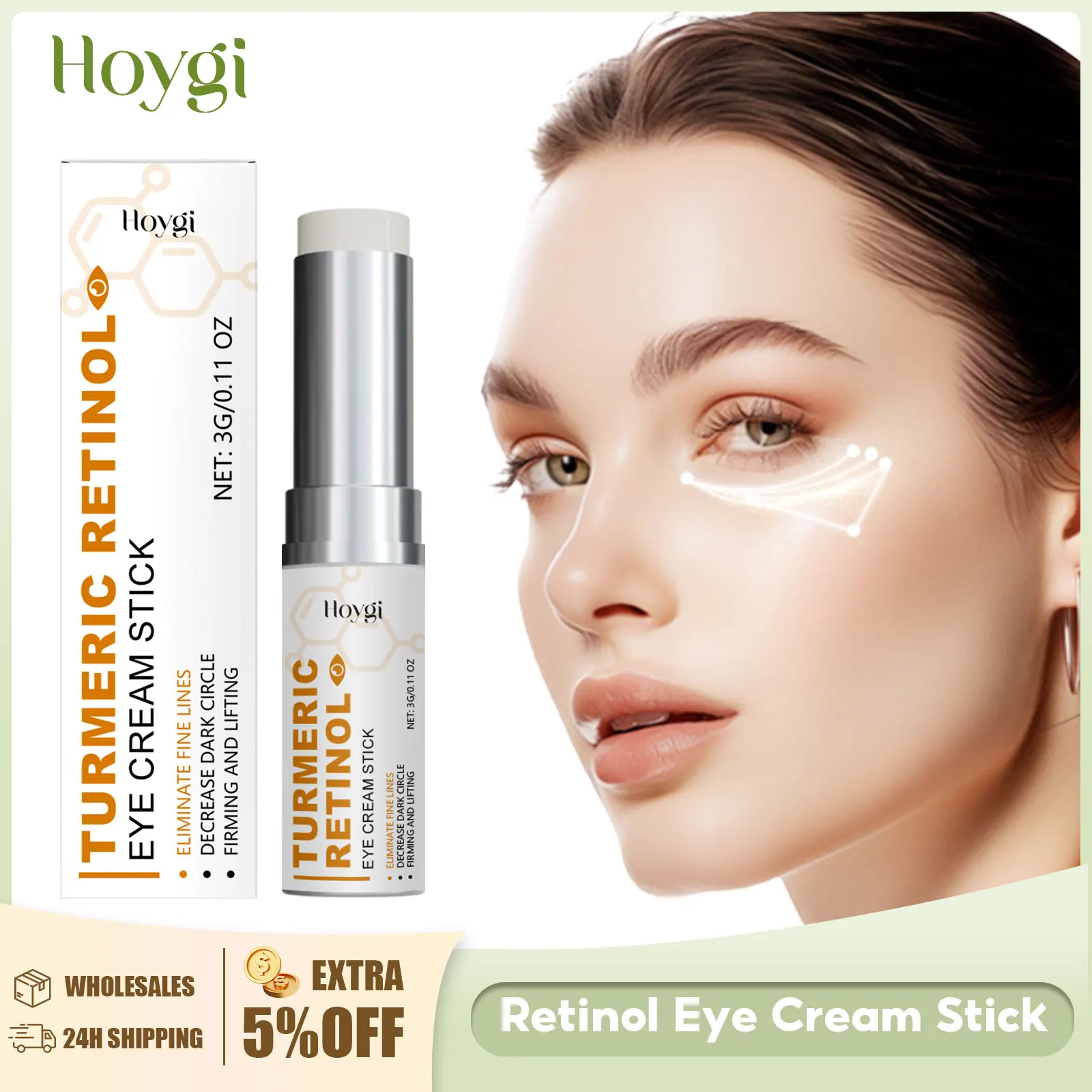 Retinol Eye Cream Stick Anti Puffiness Dark Circle Removal Eye Bag Stick Fade Fine Line Repair Brhghtening Lightening Eye Care
Retinol Eye Cream Stick Anti Puffiness Dark Circle Removal Eye Bag Stick Fade Fine Line Repair Brhghtening Lightening Eye Care