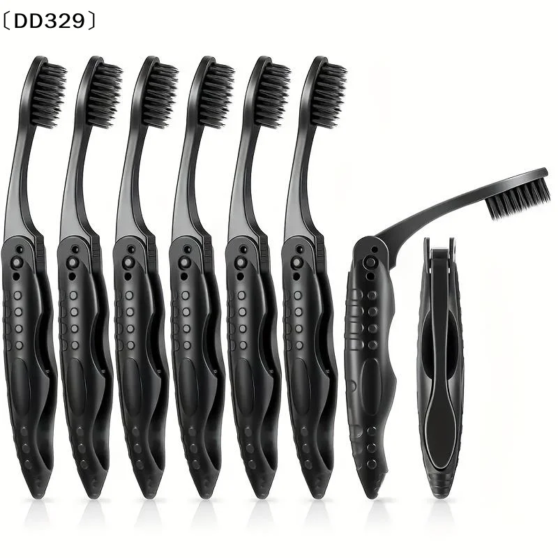 1/3/5Pcs Portable Black Full-head Manual Folding Travel Toothbrush Medium Bristles Microfiber Unscented Easy To Clean〔DD329〕
1/3/5Pcs Portable Black Full-head Manual Folding Travel Toothbrush Medium Bristles Microfiber Unscented Easy To Clean〔DD329〕