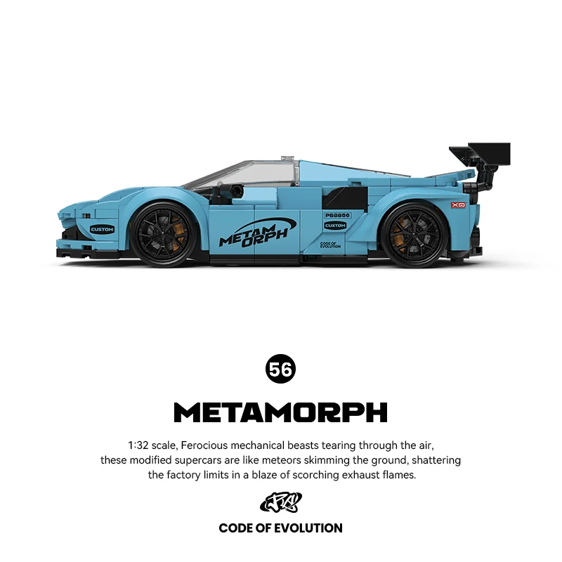 PB8856 362Pcs MOC Racing Car Building Blocks With Display Box Sports Vehicle Collection Model Small Bricks Toys For Boys Gifts
PB8856 362Pcs MOC Racing Car Building Blocks With Display Box Sports Vehicle Collection Model Small Bricks Toys For Boys Gifts