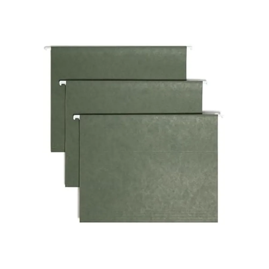 Hanging File Folder, 1/5-Cut Adjustable Tab, Letter Size,,Hanging Folders for Filing Cabinets, File Organizer Folder, 25 Count
Hanging File Folder, 1/5-Cut Adjustable Tab, Letter Size,,Hanging Folders for Filing Cabinets, File Organizer Folder, 25 Count