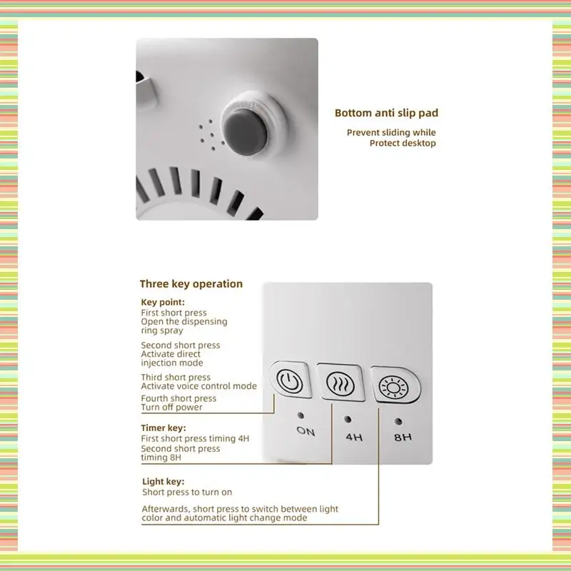 A97P Dynamic Humidifier Home Desktop Digital Display Clock Wireless Remote Control Essence Oil Aromatherapy Machine EU Plug
A97P Dynamic Humidifier Home Desktop Digital Display Clock Wireless Remote Control Essence Oil Aromatherapy Machine EU Plug