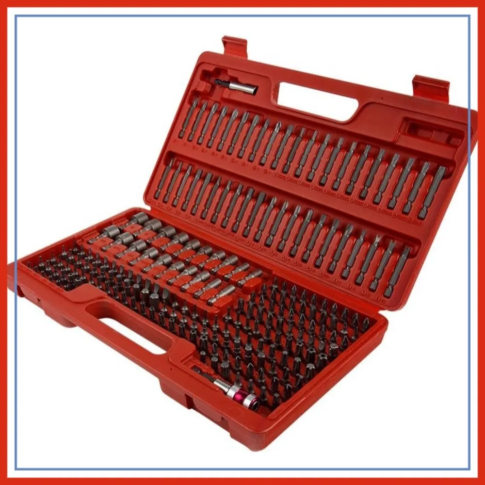 208-Piece Master Bit Set, Standard & Deep Bits, S2 Steel, Blow Molded Case
208-Piece Master Bit Set, Standard & Deep Bits, S2 Steel, Blow Molded Case