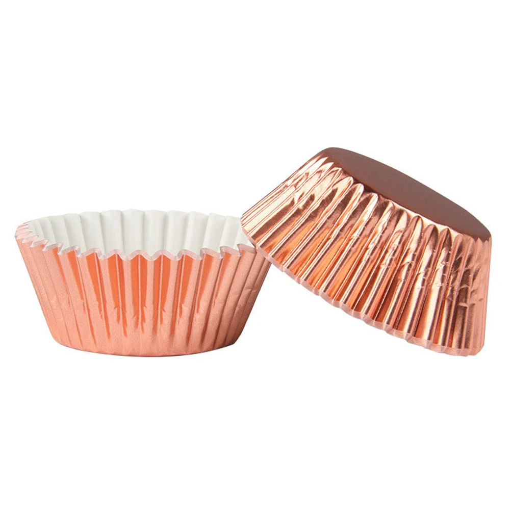 200 pc Cake Liners Elegant Aluminum Foil Paper Muffin Cups for Baking Wedding Birthday Party Favor Kitchen Bar Supplies
200 pc Cake Liners Elegant Aluminum Foil Paper Muffin Cups for Baking Wedding Birthday Party Favor Kitchen Bar Supplies