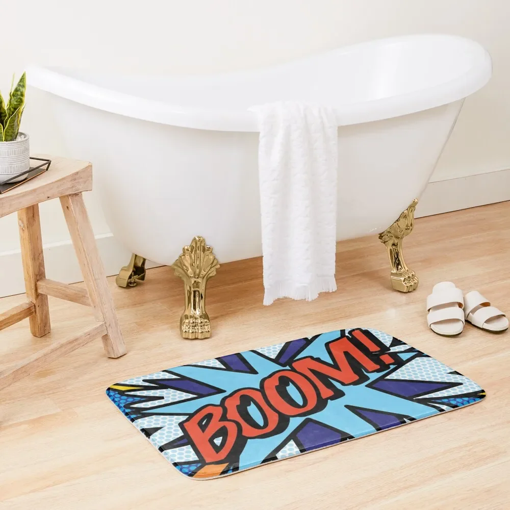 BOOM Comic Book Pop Art Modern Fun Retro Bath Mat Anti-Skid Shower Household Items Mat
BOOM Comic Book Pop Art Modern Fun Retro Bath Mat Anti-Skid Shower Household Items Mat