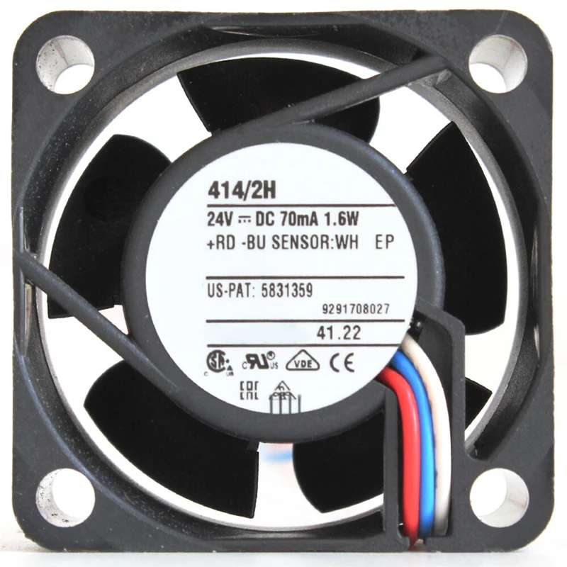 S+ 414/2H Cooling Fan Replacement 40*40*28mm 24V 0.29A 6.9W for Industrial Equipmen
S+ 414/2H Cooling Fan Replacement 40*40*28mm 24V 0.29A 6.9W for Industrial Equipmen