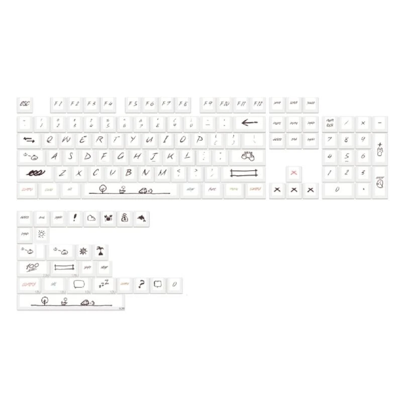 SZSU 131Key PBT -клавишные клавиши вишневые профиль Dye Dye Sublimation Keycap для механической клавиатуры
SZSU 131Key PBT -клавишные клавиши вишневые профиль Dye Dye Sublimation Keycap для механической клавиатуры