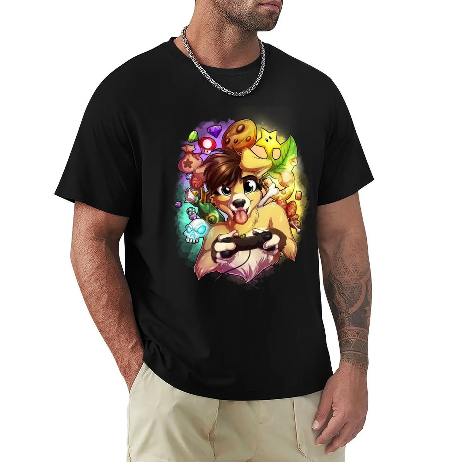 Gamer Lupi T-Shirt Outdoor Work Short Sleeve Top
Gamer Lupi T-Shirt Outdoor Work Short Sleeve Top