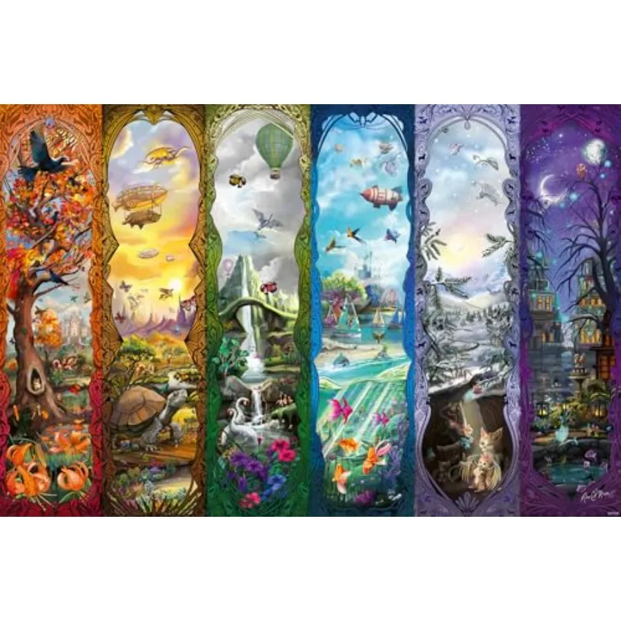 The Six Portals 7000 Piece Jigsaw Puzzle Premium Quality Made in Europe FSC Certified Materials
The Six Portals 7000 Piece Jigsaw Puzzle Premium Quality Made in Europe FSC Certified Materials