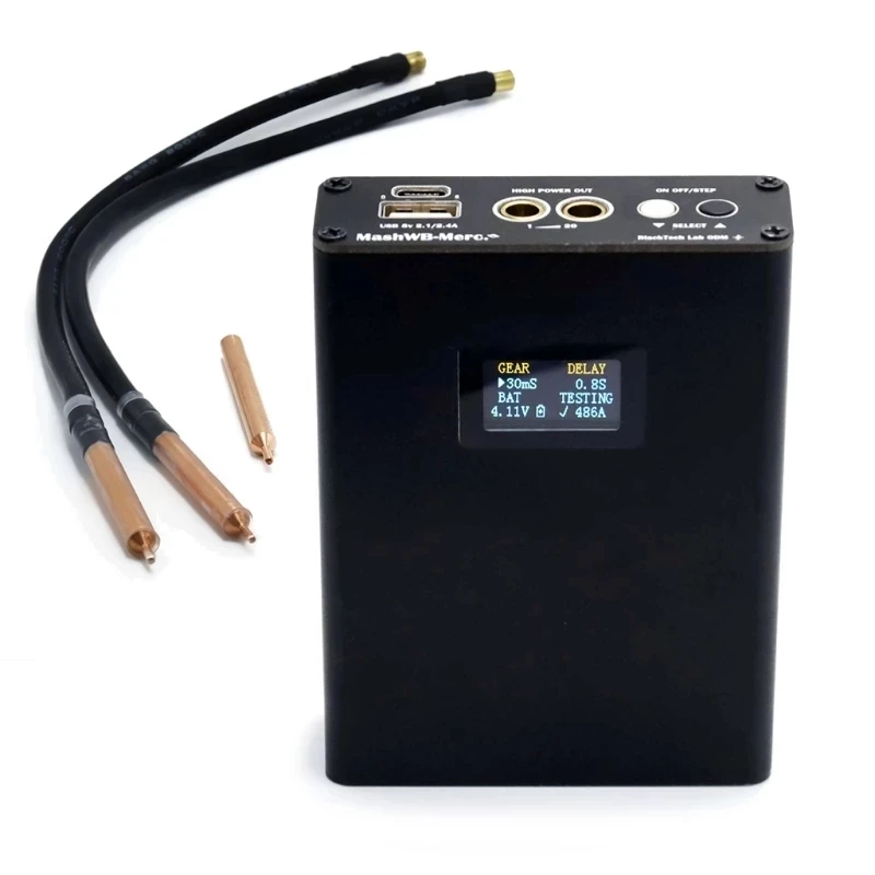 Mini Spot Welder Kit Gear Adjustable Portable Digital OLED Display Spot Welding Machine For 0.2mm Nickel Plated 18650 Battery
Mini Spot Welder Kit Gear Adjustable Portable Digital OLED Display Spot Welding Machine For 0.2mm Nickel Plated 18650 Battery