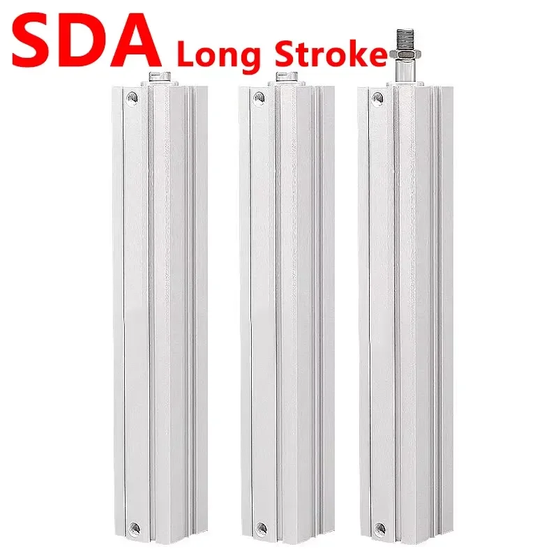 SDA32/40/50/63mm Bore 110 120 125 130 140 150mm Air Pneumatic Cylinder Lang Stroke Double Acting Compact Piston
SDA32/40/50/63mm Bore 110 120 125 130 140 150mm Air Pneumatic Cylinder Lang Stroke Double Acting Compact Piston