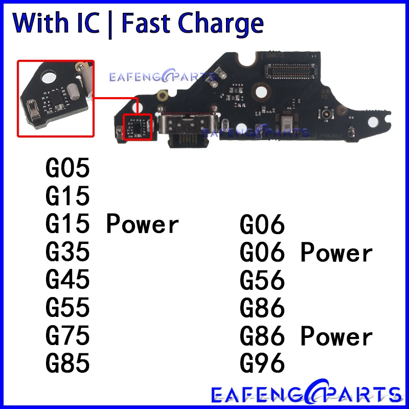 Usb Dock Charger Ports Module for Motorola Moto G05 G15 G55 G45 G35 G06 G06 G56 G75 G85 G86 G96 Power Charging Board
Usb Dock Charger Ports Module for Motorola Moto G05 G15 G55 G45 G35 G06 G06 G56 G75 G85 G86 G96 Power Charging Board