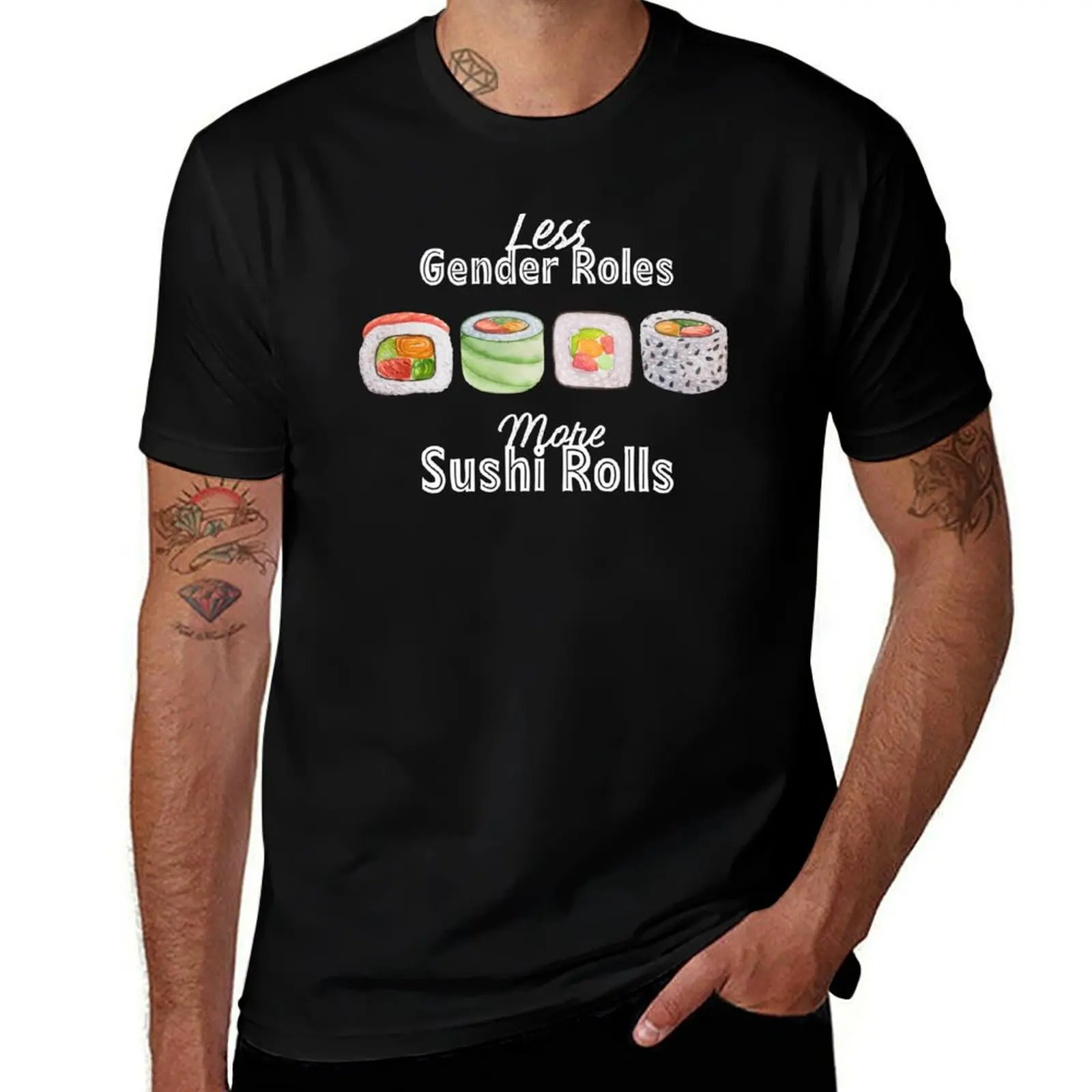 More Sushi Rolls T-Shirt t shirts for man slim fit man t shirt graphic anime t shirts oversize T-Shirt
More Sushi Rolls T-Shirt t shirts for man slim fit man t shirt graphic anime t shirts oversize T-Shirt