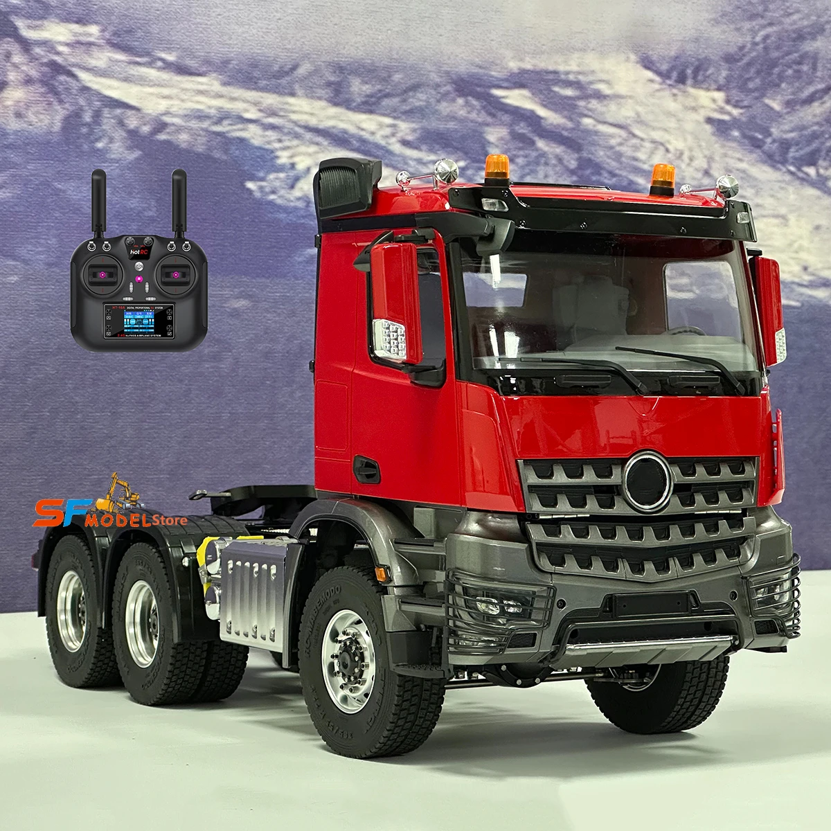 6x6 Тракторный грузовик RC 1/14 3363 Прицеп с дистанционным управлением RTR Металлическое шасси со световой и звуковой системой Модель игрушечного автомобиля с дистанционным управлением
6x6 Тракторный грузовик RC 1/14 3363 Прицеп с дистанционным управлением RTR Металлическое шасси со световой и звуковой системой Модель игрушечного автомобиля с дистанционным управлением
