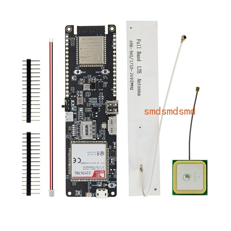 T-SIM7670G-S3 LTE 4G ESP32-S3 Development Board Cellular Module IOT Devices Low-Power Long-Range Communication With GPS