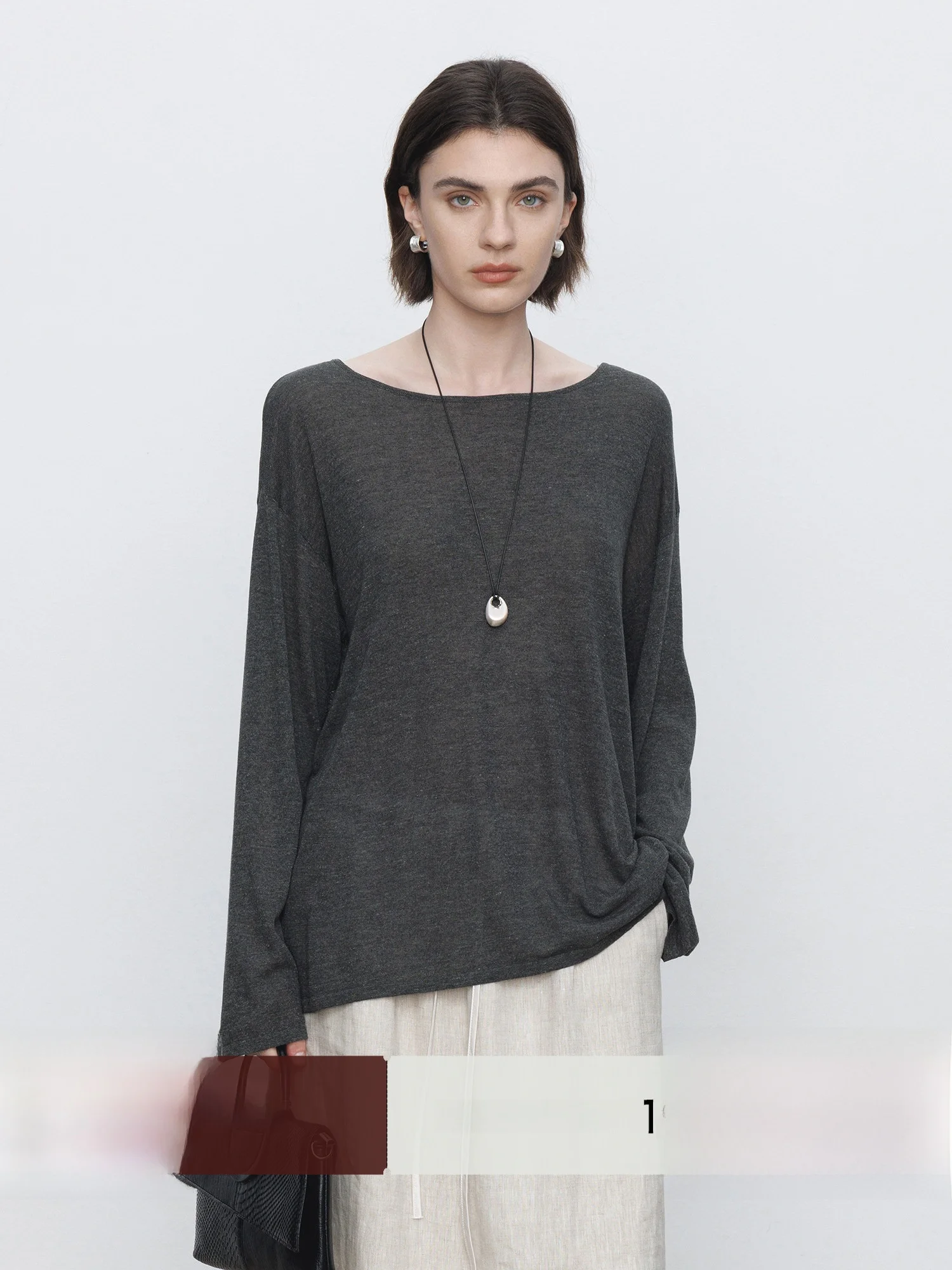 Lace Long Sleeve Backless round Neck Women's T-shirt Spring New Casual Loose Fit Polyester Acetate Linen Blend Cover up Top
Lace Long Sleeve Backless round Neck Women's T-shirt Spring New Casual Loose Fit Polyester Acetate Linen Blend Cover up Top