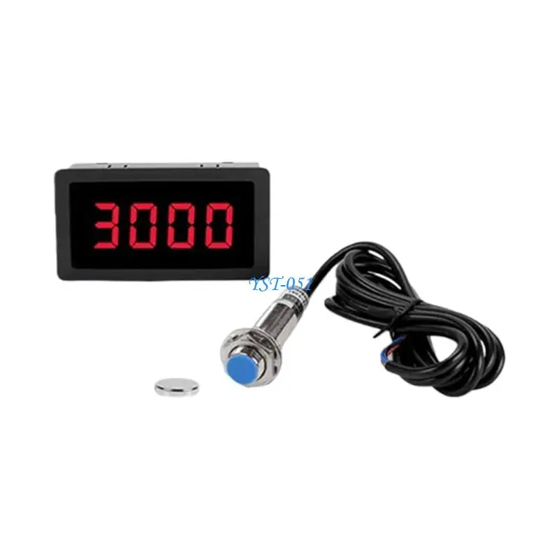 E15A Digital RPM Tachometer Hall Sensors Base Speed Meter For Motors & Rotating Devices Accurate Readings Easy Installation
E15A Digital RPM Tachometer Hall Sensors Base Speed Meter For Motors & Rotating Devices Accurate Readings Easy Installation