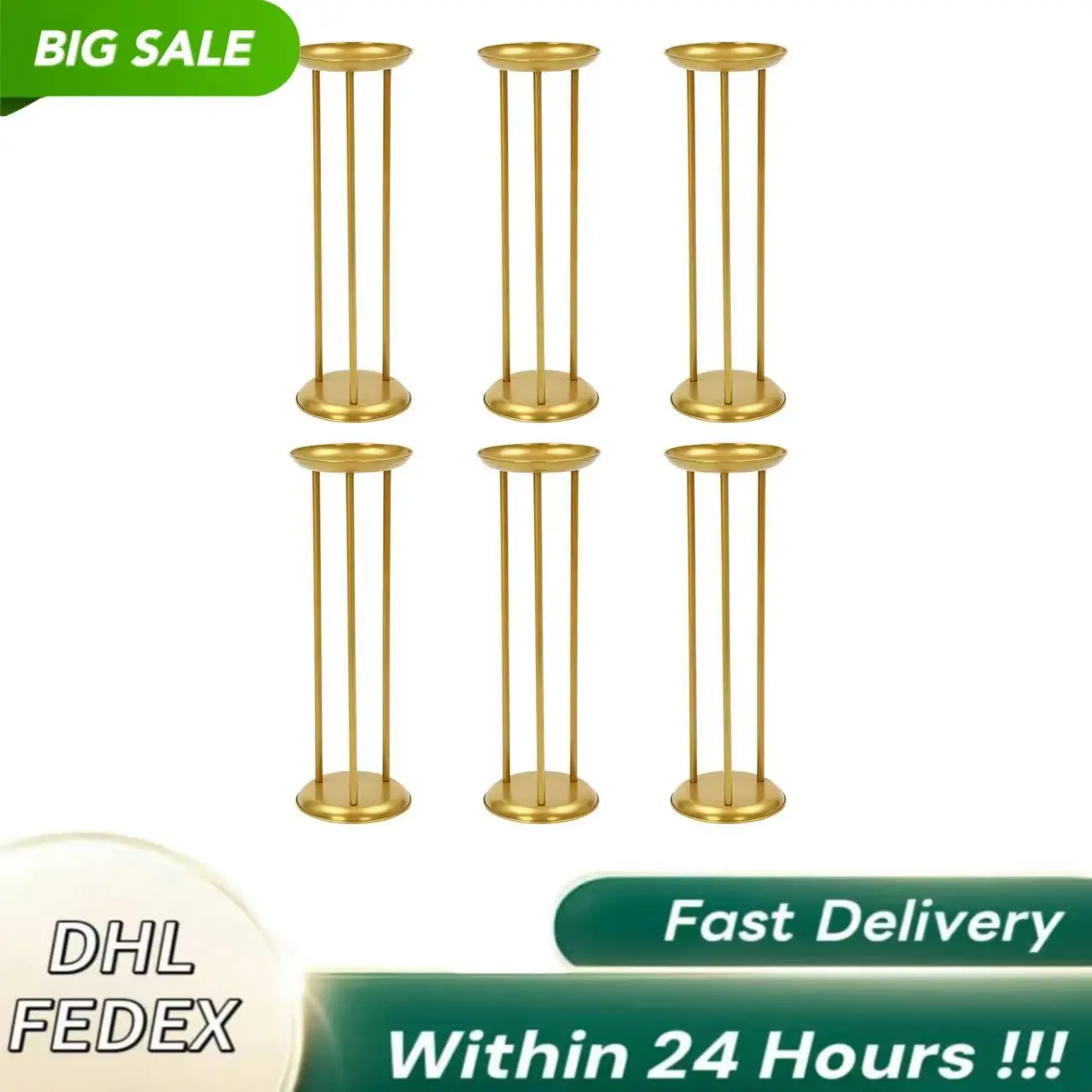 Decorative Flower Stand with Elegant Gold Finish, High Load-Bearing Capacity for Weddings and Events
Decorative Flower Stand with Elegant Gold Finish, High Load-Bearing Capacity for Weddings and Events