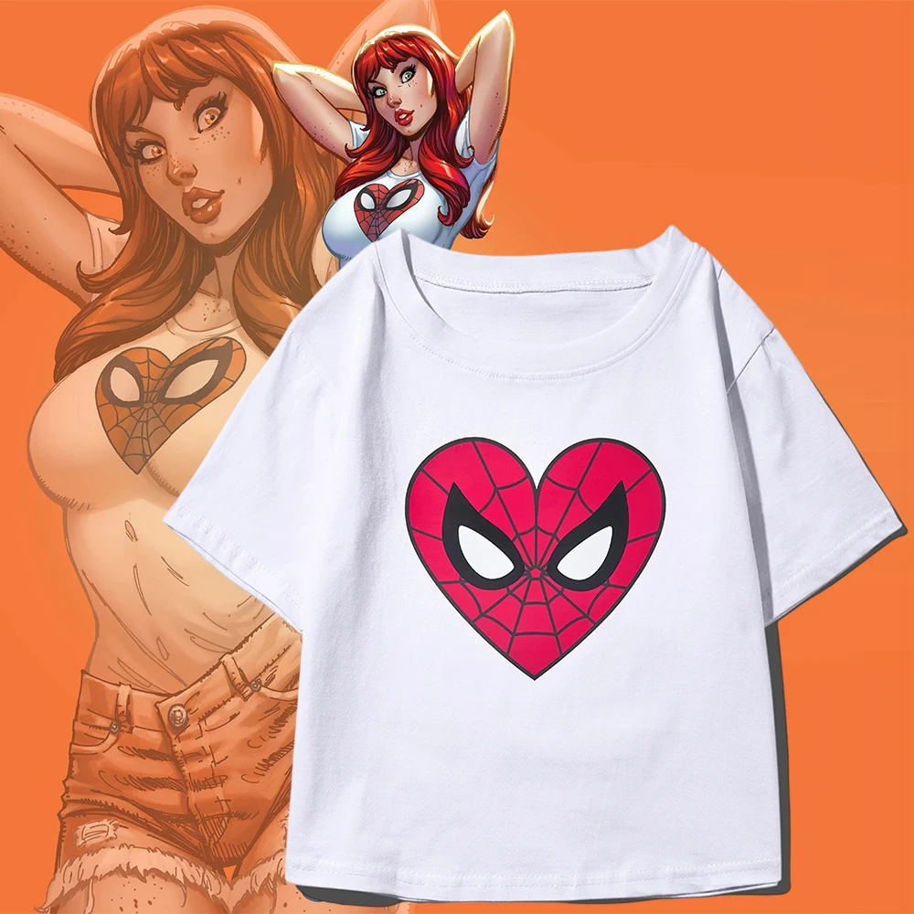 Mary Jane Cosplay Anime Costume Sexy Women White Crop Top Disguise Superhero Halloween Party Comic Con Watson Streetwear 
Mary Jane Cosplay Anime Costume Sexy Women White Crop Top Disguise Superhero Halloween Party Comic Con Watson Streetwear