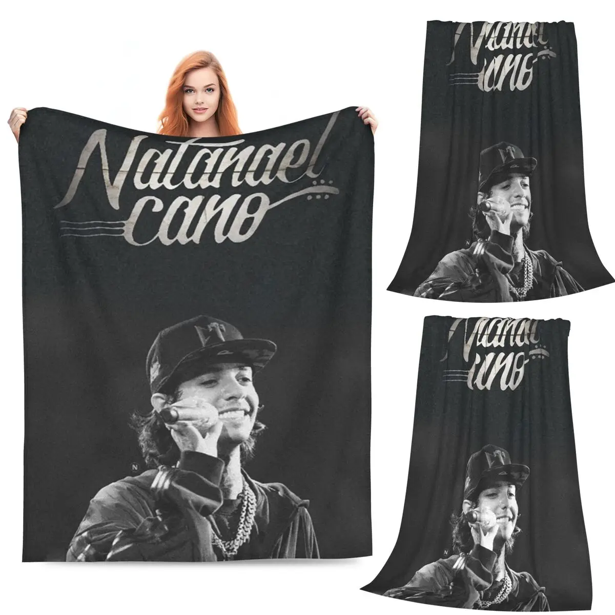 N-Natanael Canos Blue Rapper Blankets Flannel Sofa Throw Blanket Super Soft for Couch Bedding Travel Throws Bedspread Quilt
N-Natanael Canos Blue Rapper Blankets Flannel Sofa Throw Blanket Super Soft for Couch Bedding Travel Throws Bedspread Quilt