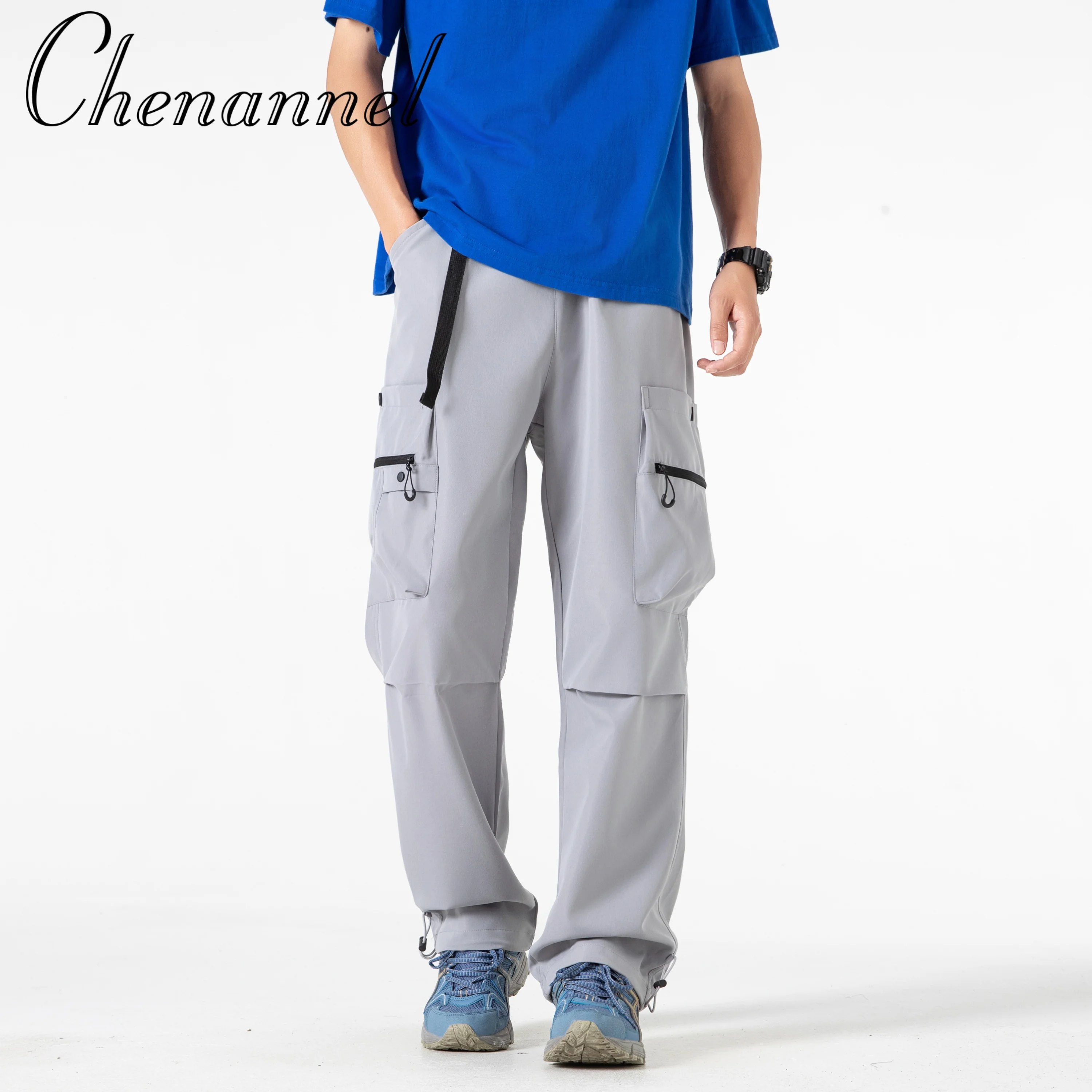 Повседневная спортивная одежда, мужские уличные прямые ветровки, уличные брюки с завязками, коническая рабочая одежда, широкие брюки
Повседневная спортивная одежда, мужские уличные прямые ветровки, уличные брюки с завязками, коническая рабочая одежда, широкие брюки