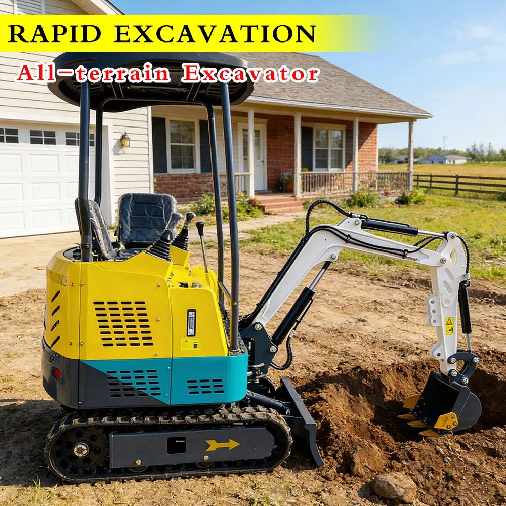 Portable Micro Excavator 0.8-2Ton Weatherproof Heavy Duty Kubota Engine Compact Digger For Home Garden ConstructionFree Shipping
Portable Micro Excavator 0.8-2Ton Weatherproof Heavy Duty Kubota Engine Compact Digger For Home Garden ConstructionFree Shipping