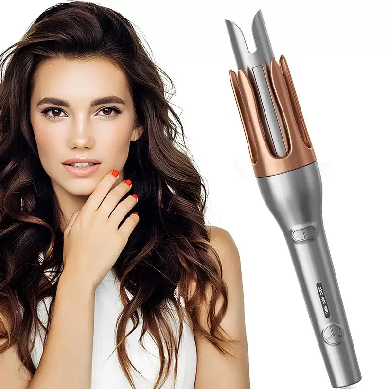 25/32mm Ceramic Rotating Hair Curler with Auto Negative Ions 3 Adjustable Heat Levels Fast Heat Big Wave Hair Styling Tool
25/32mm Ceramic Rotating Hair Curler with Auto Negative Ions 3 Adjustable Heat Levels Fast Heat Big Wave Hair Styling Tool