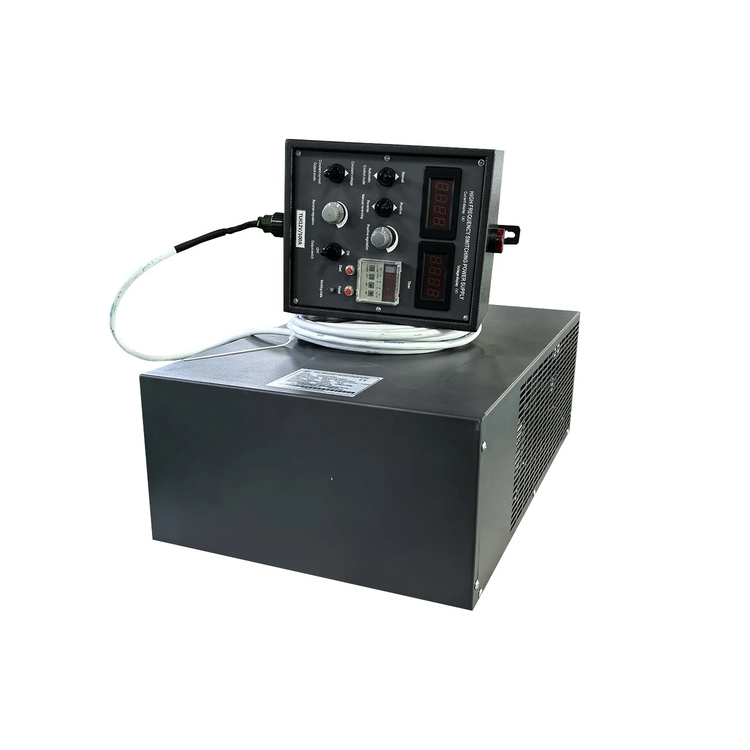 Сильноточный 12 В 1000 А 220 В 3-фазный реверсивный промышленный одиночный выпрямительный импульсный источник питания с водяным охлаждением, пульт дистанционного управления
Сильноточный 12 В 1000 А 220 В 3-фазный реверсивный промышленный одиночный выпрямительный импульсный источник питания с водяным охлаждением, пульт дистанционного управления