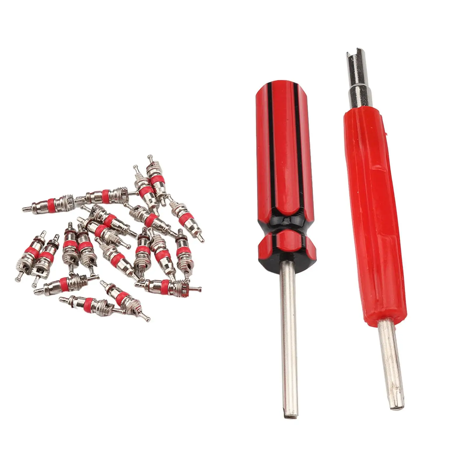 Professional Valve Core Removal Tool Set Durable Red Tire Repair Tools for Cars Trucks Motorcycles Air Conditioners
Professional Valve Core Removal Tool Set Durable Red Tire Repair Tools for Cars Trucks Motorcycles Air Conditioners